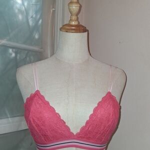 Gilly Hicks Pink Lace Bralette